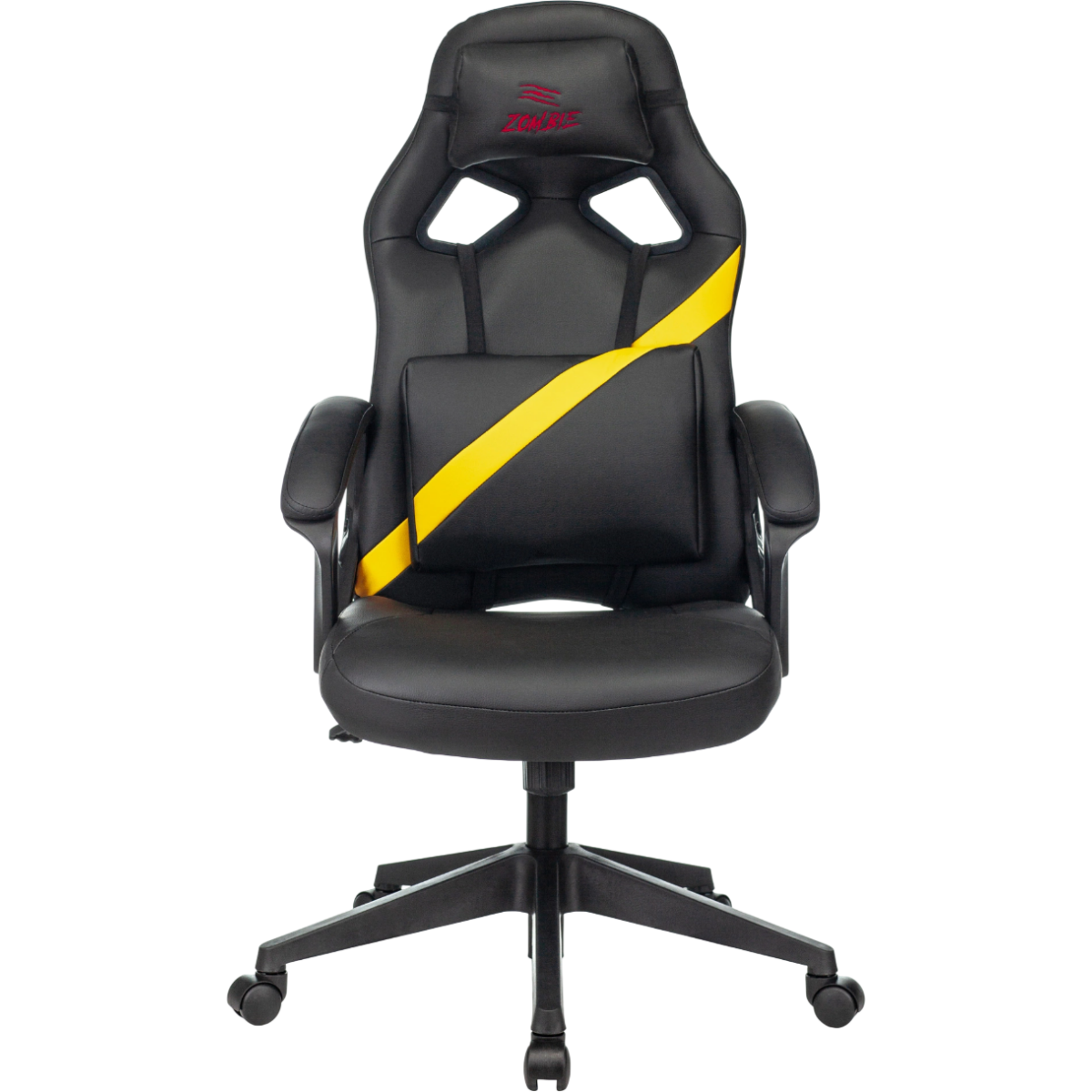 Игровое кресло Бюрократ Zombie Driver Black/Yellow - ZOMBIE DRIVER YEL - фото 2