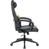 Игровое кресло Бюрократ Zombie Driver Black/Yellow (ZOMBIE DRIVER YEL)