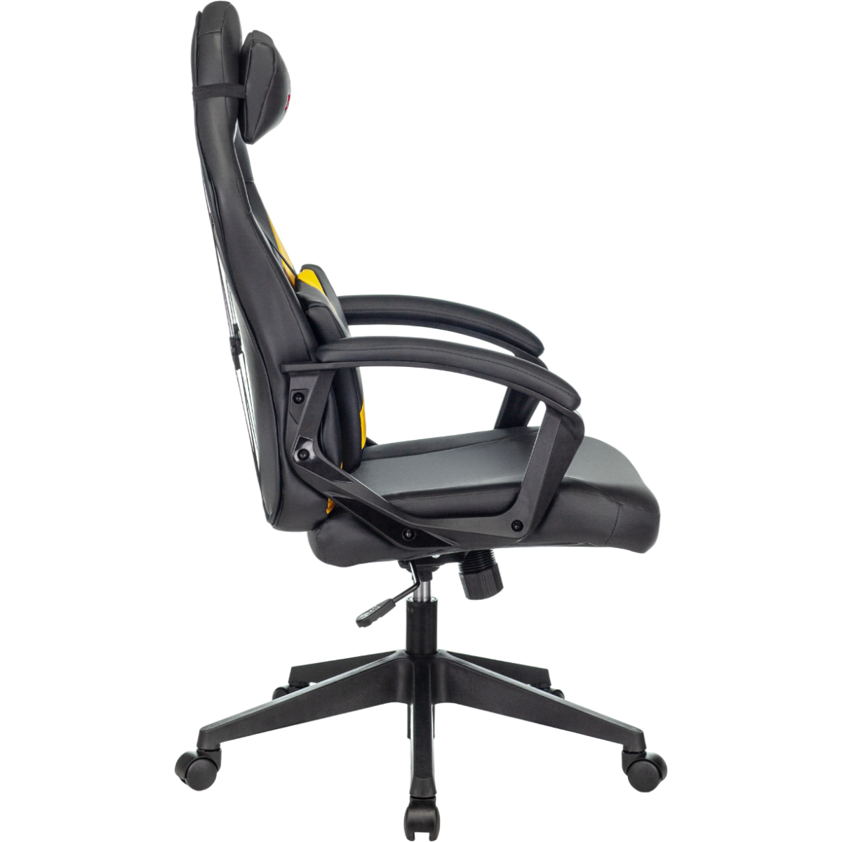 Игровое кресло Бюрократ Zombie Driver Black/Yellow - ZOMBIE DRIVER YEL - фото 3