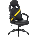 Игровое кресло Бюрократ Zombie Driver Black/Yellow (ZOMBIE DRIVER YEL)