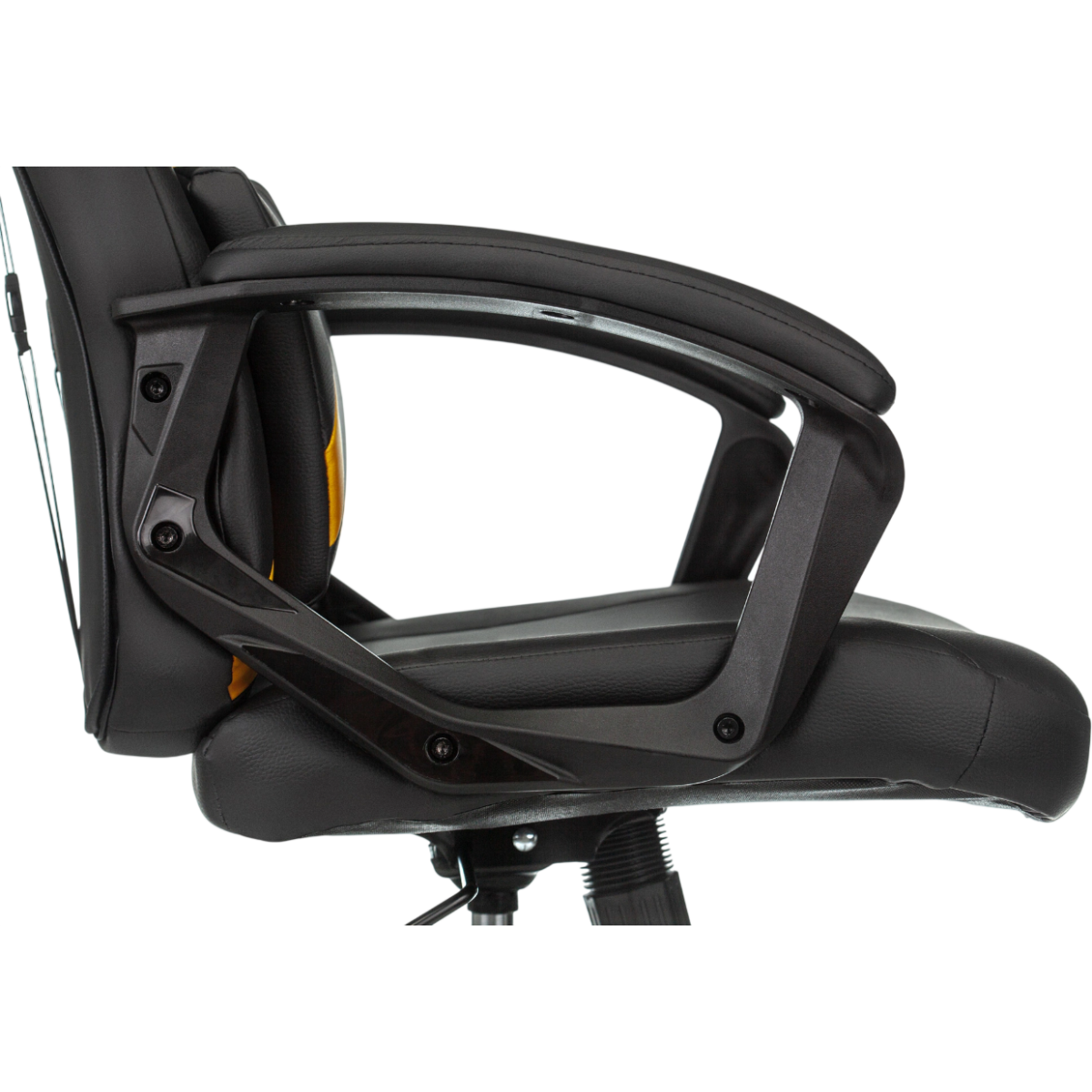 Игровое кресло Бюрократ Zombie Driver Black/Yellow - ZOMBIE DRIVER YEL - фото 6