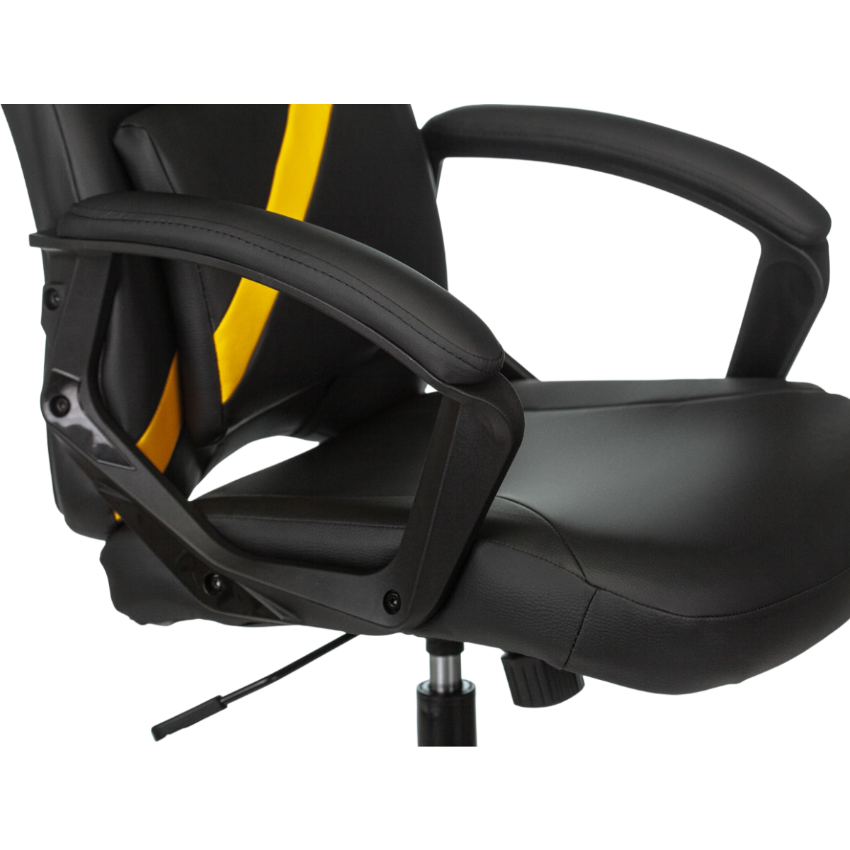 Игровое кресло Бюрократ Zombie Driver Black/Yellow - ZOMBIE DRIVER YEL - фото 7