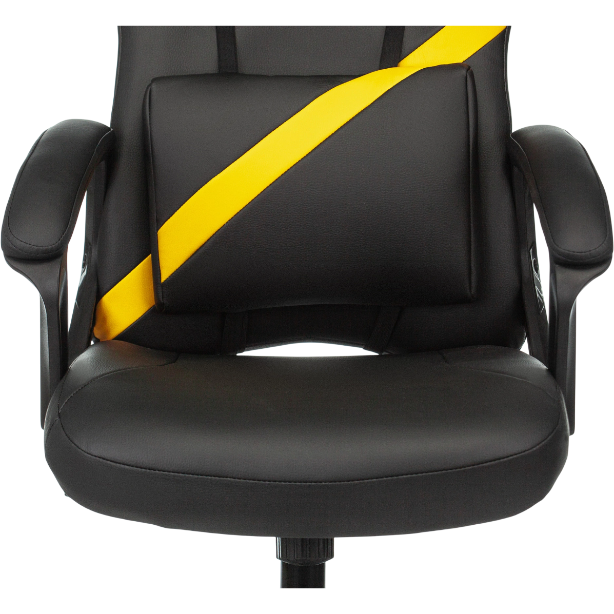 Игровое кресло Бюрократ Zombie Driver Black/Yellow - ZOMBIE DRIVER YEL - фото 8