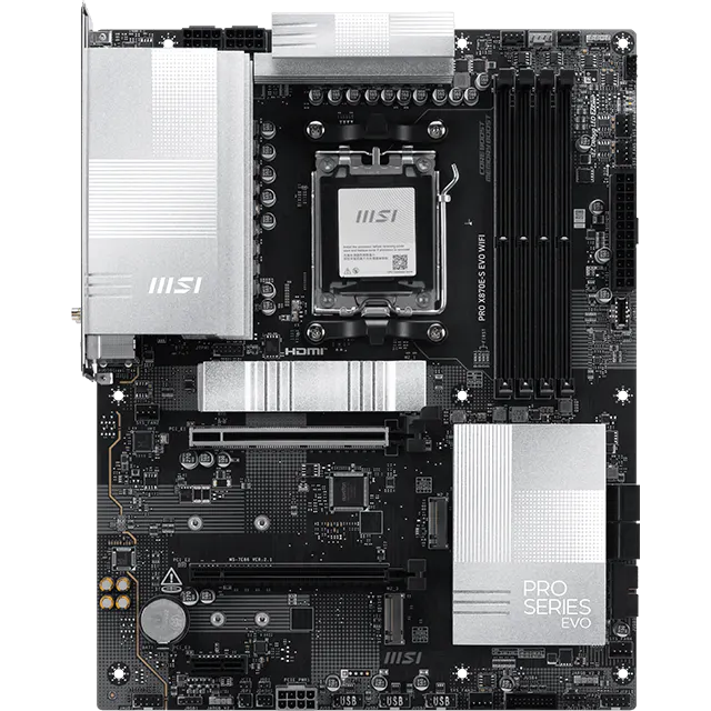 Материнская плата MSI PRO X870E-S EVO WIFI