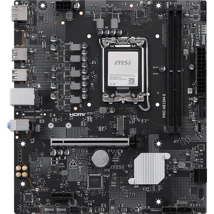 Материнская плата MSI PRO H810M-E