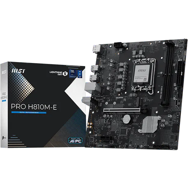 Материнская плата MSI PRO H810M-E - фото 5