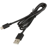 Кабель USB - Lightning, 1м, Ginzzu GC-501B Black