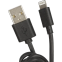 Кабель USB - Lightning, 1м, Ginzzu GC-501B Black - фото 2
