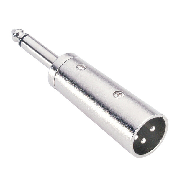 Переходник 6.3 Jack (M) - XLR (M), Adam Hall 7872