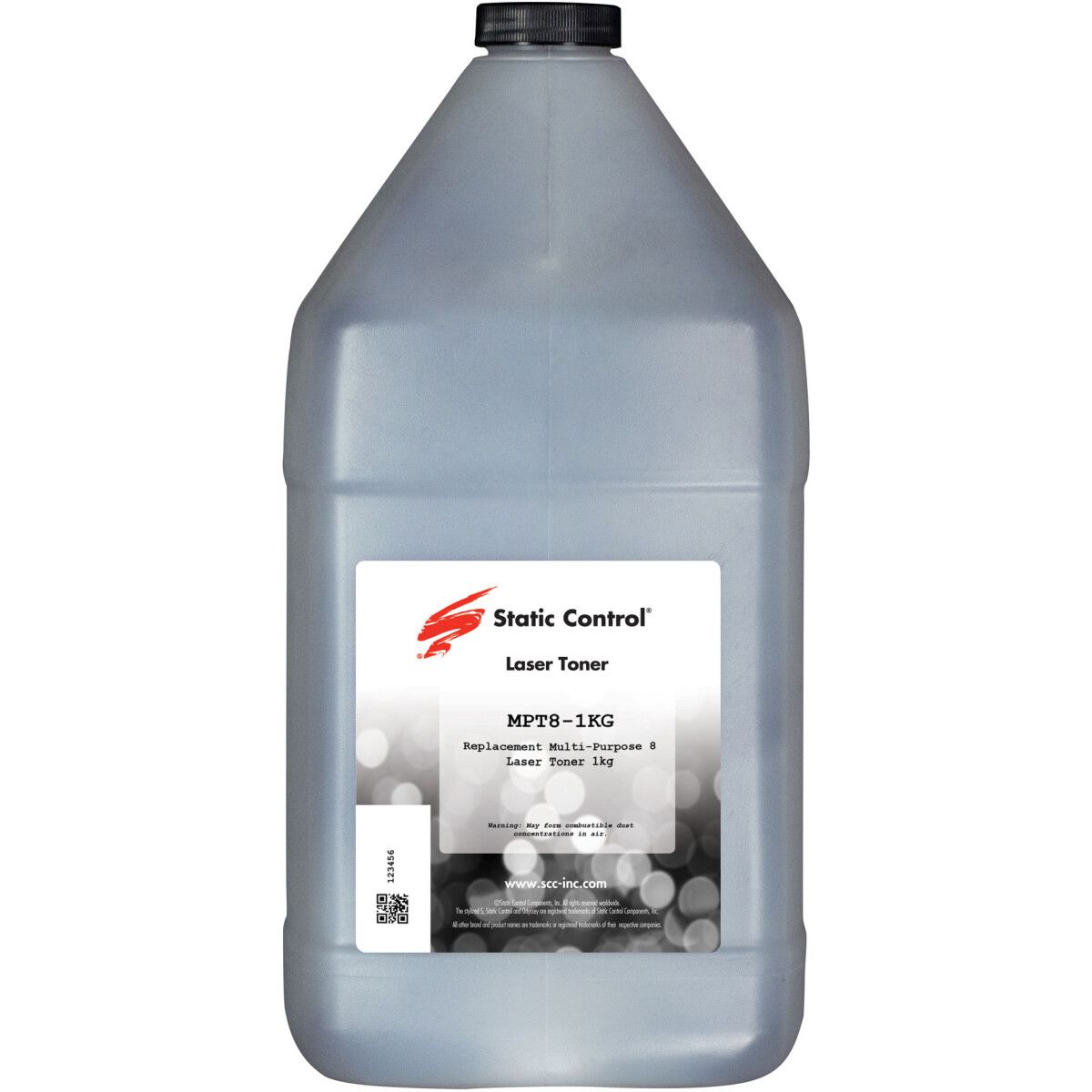 Тонер Static Control MPT8-1KG Black