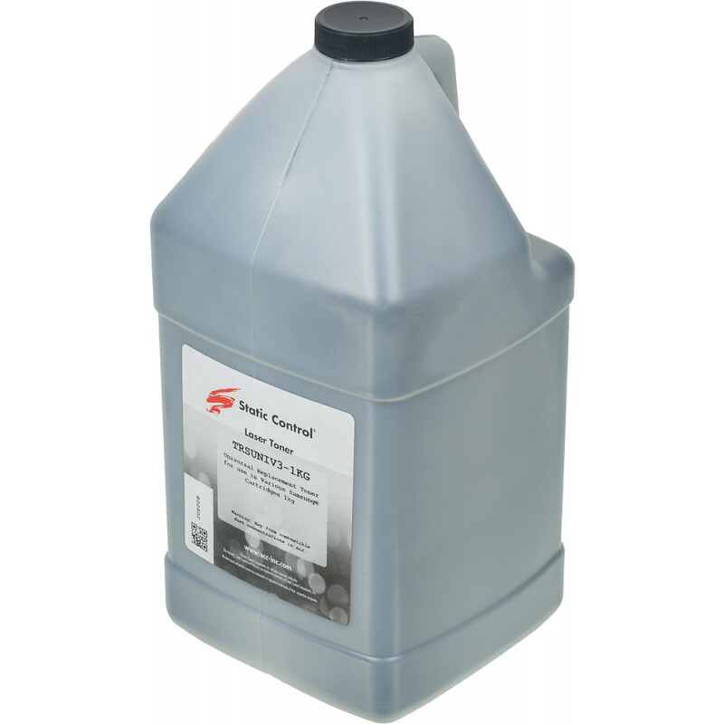 Тонер Static Control TRSUNIV3-1KG Black