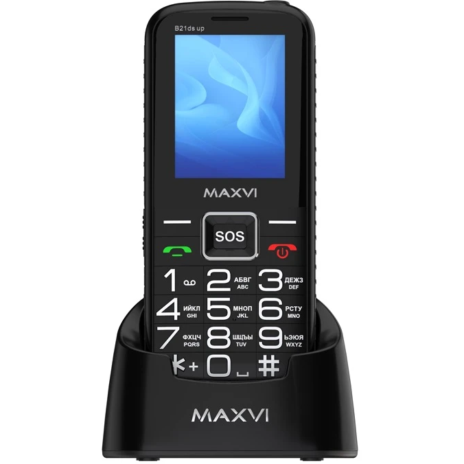 Телефон MAXVI B21ds UP Black
