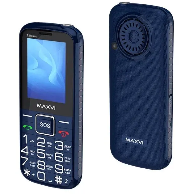 Телефон MAXVI B21ds UP Blue - фото 2