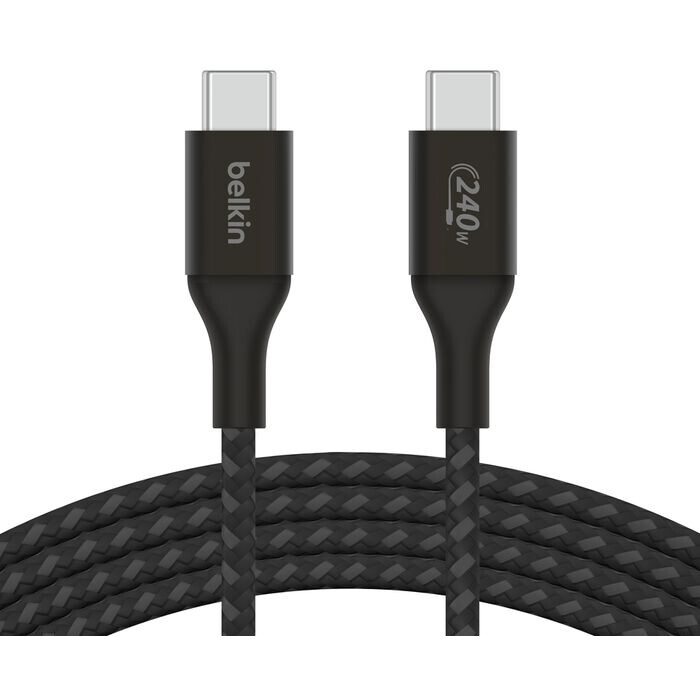 Кабель USB Type-C - USB Type-C, 1м, Belkin CAB015bt1MBK