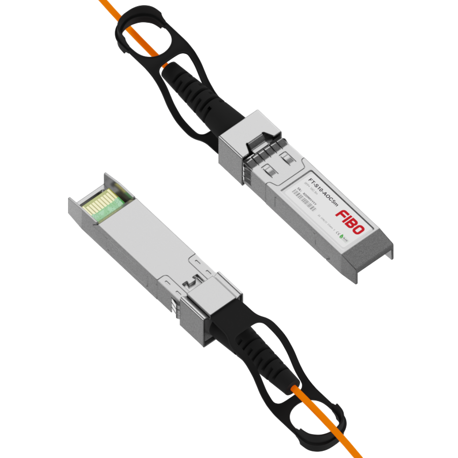 Кабель SFP+ FIBO-TELECOM FT-S10-AOC5m, 5м