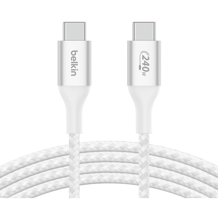 Кабель USB Type-C - USB Type-C, 1м, Belkin CAB015bt1MWH