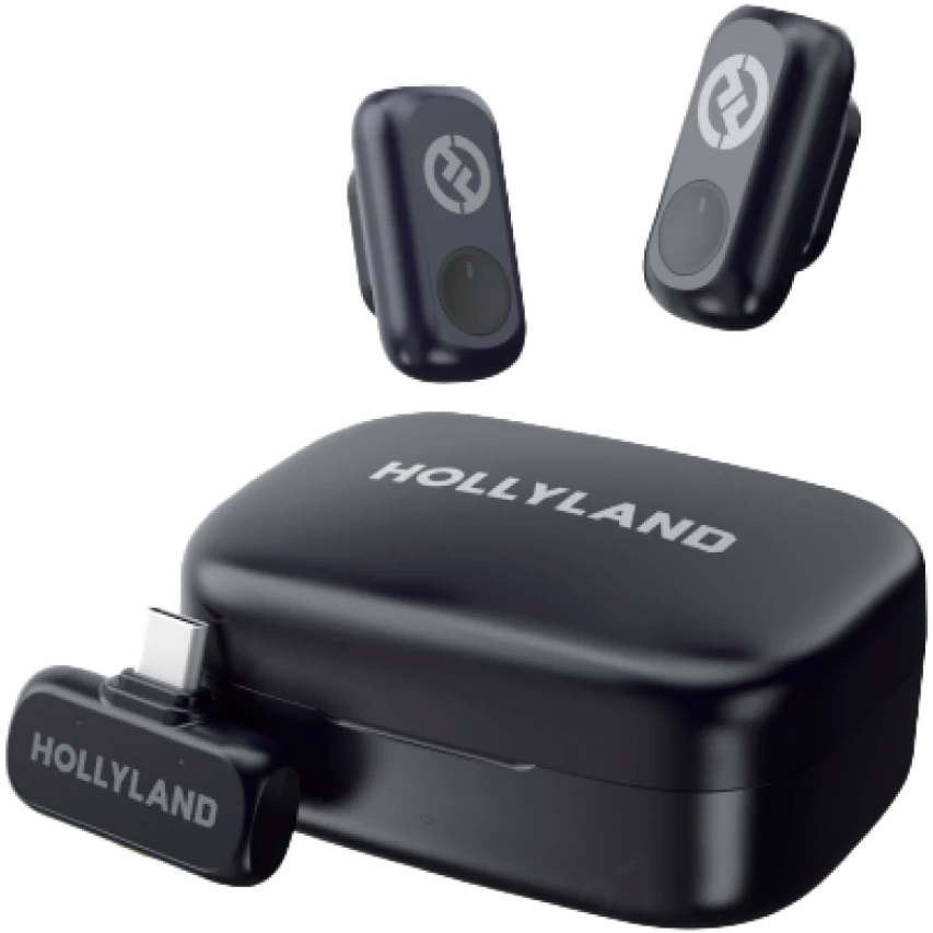 Микрофонная система Hollyland Lark A1 Duo Space Grey
