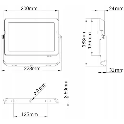 Прожектор Philips Projectline Floodlight 50W 4000K - 911401863784 - фото 3