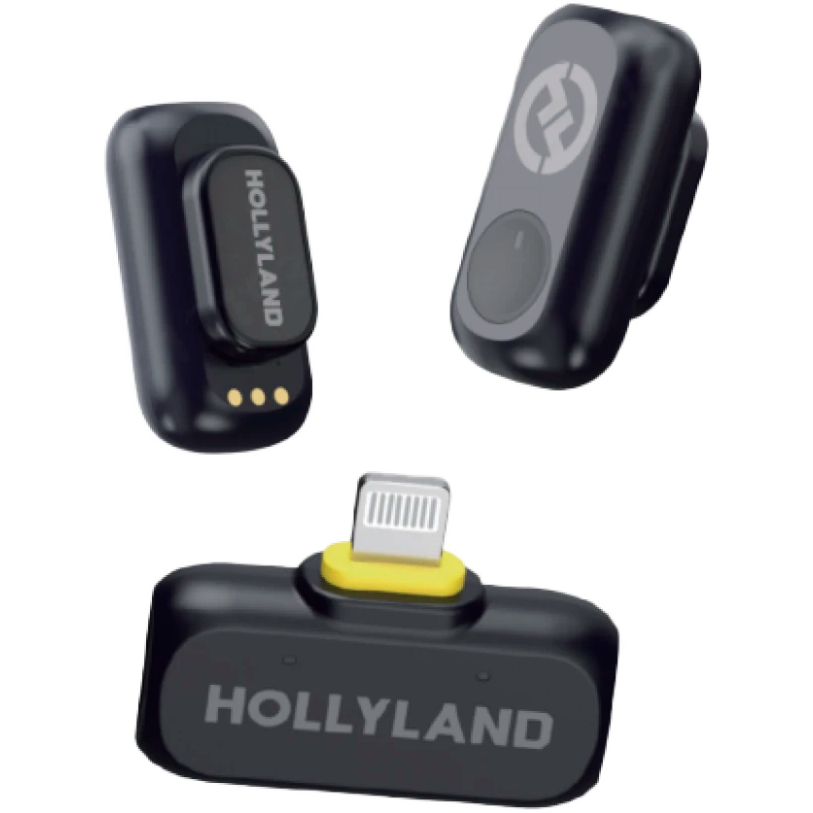 Микрофонная система Hollyland Lark A1 Mini Duo Space Grey (Lightning)