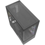 Корпус Powercase Vision Micro S3B Black (CVMMSB-A3)