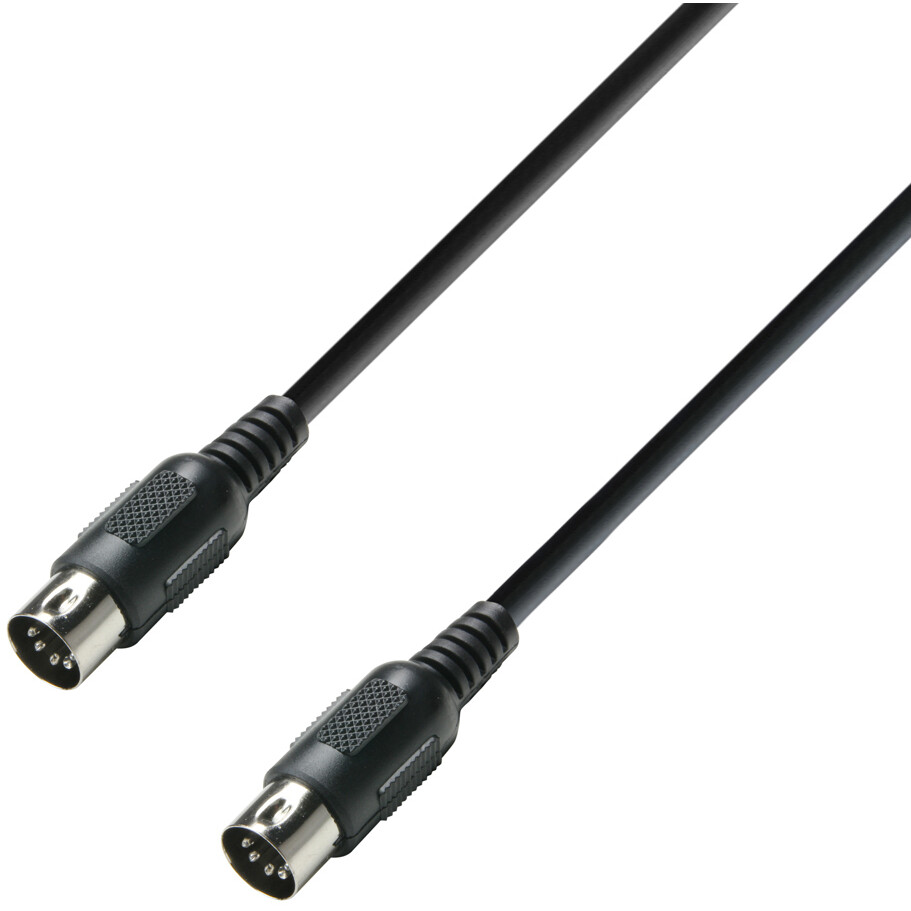 Кабель Adam Hall K3MIDI0075BLK, 0.75м