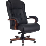 Офисное кресло Бюрократ T-9926WALNUT/BLACK