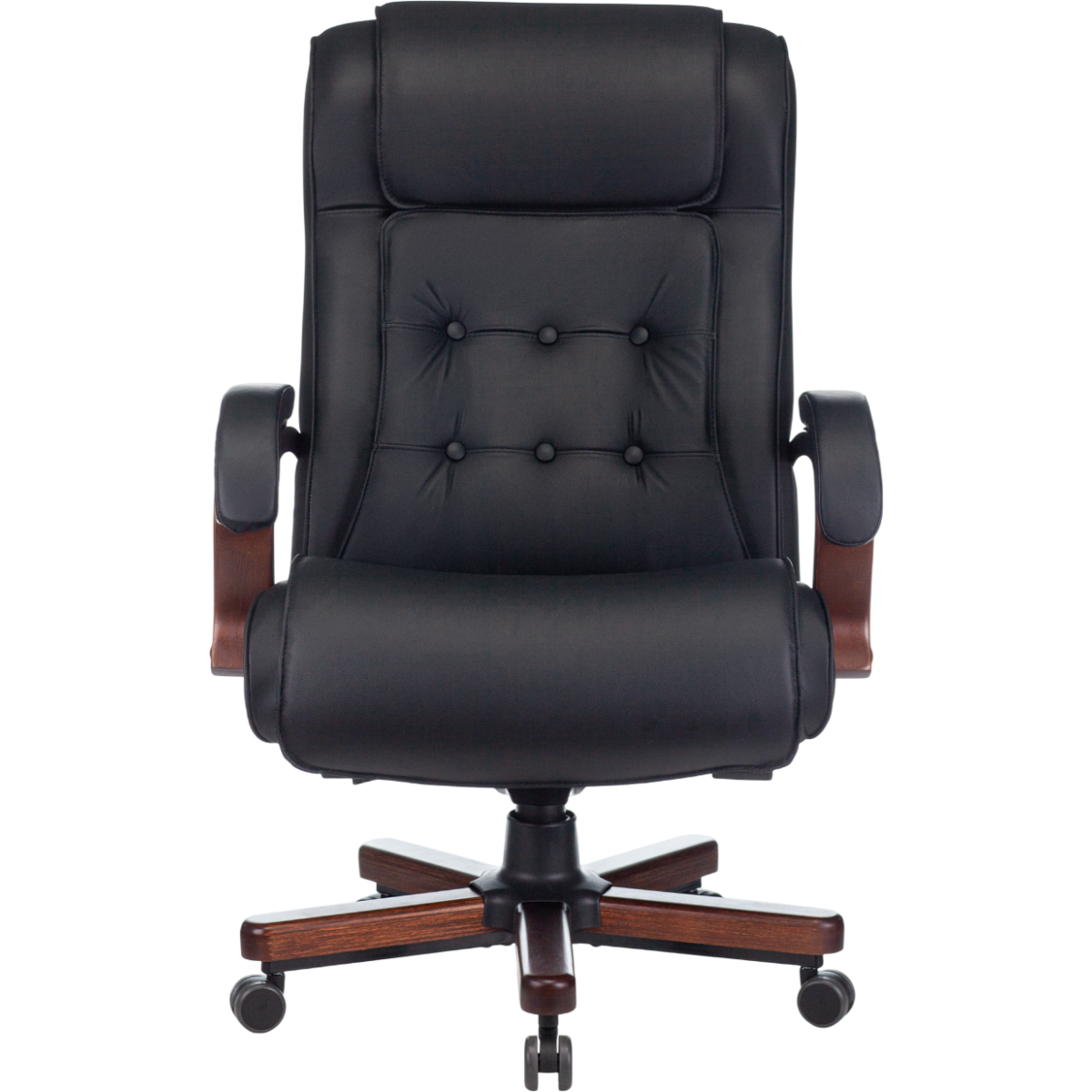 Офисное кресло Бюрократ T-9926WALNUT/BLACK - фото 2