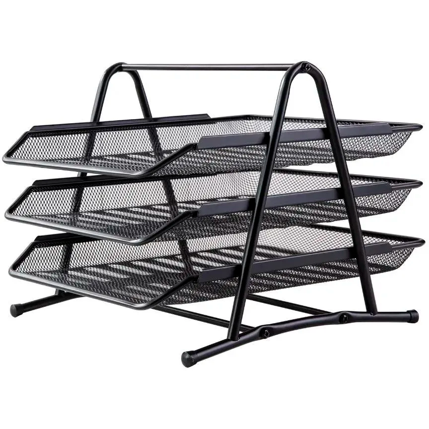 Лоток для бумаг Deli E9181 Black