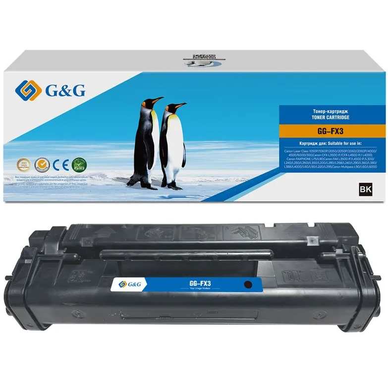 Картридж G&G GG-FX3 Black