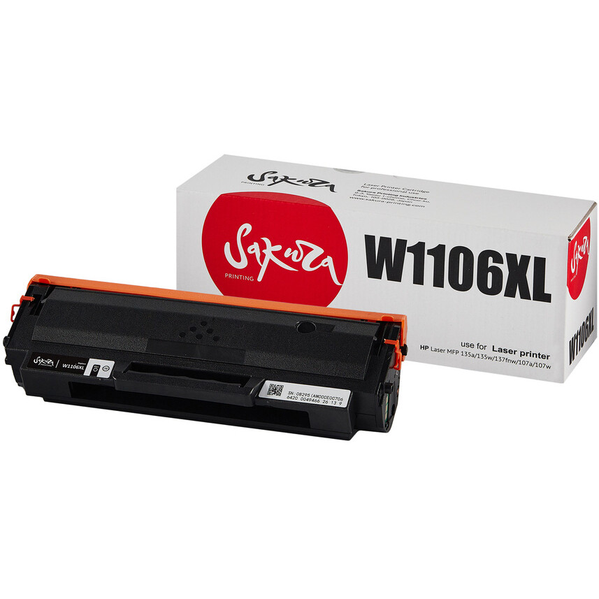 Картридж Sakura SAW1106XL Black