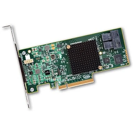 ..... HBA-адаптер LSI Logic SAS 9300-8i SGL (5208) Б/У - LSI00344/H5-25573