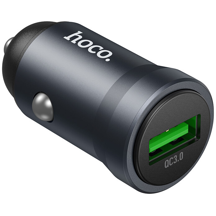 Автомобильное зарядное устройство HOCO Z62 Energy Grey - 6942007662437
