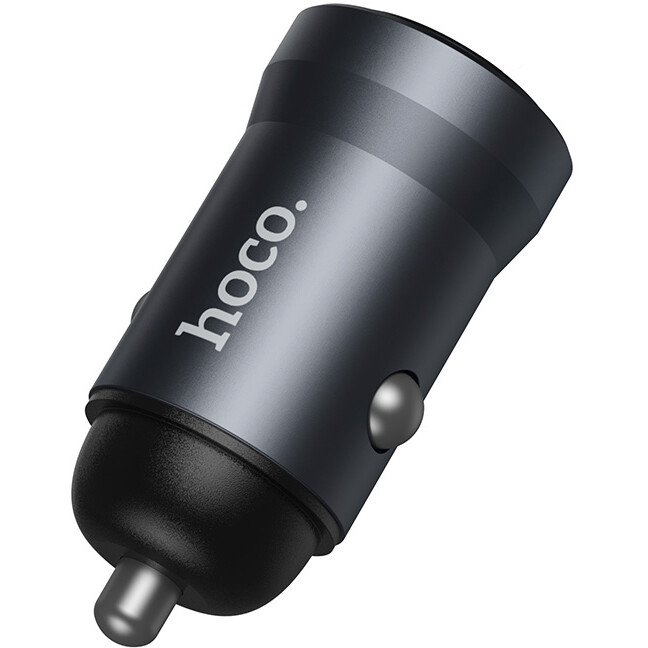 Автомобильное зарядное устройство HOCO Z62A Energy Grey - 6942007662499 - фото 3