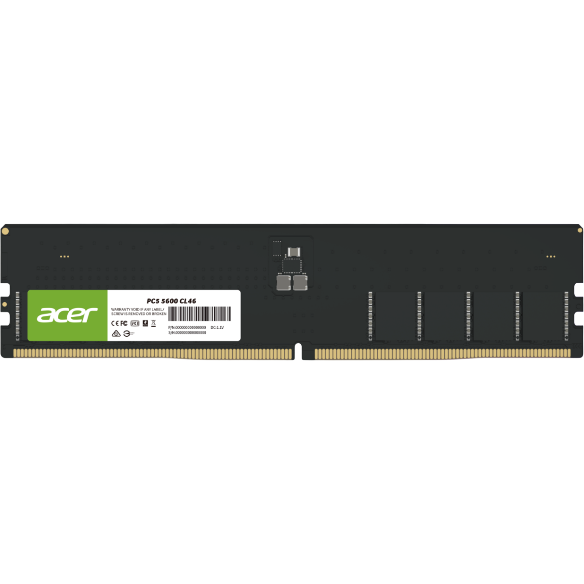 Оперативная память 16Gb DDR5 5600MHz Acer UD200 (BL.9BWWA.422)