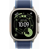 Умные часы Apple Watch Ultra 3 49mm Natural Titanium Case with Blue/Bright Blue Trail Loop M/L (MEWU4) (MEWU4X/A)