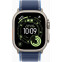 Умные часы Apple Watch Ultra 3 49mm Natural Titanium Case with Blue/Bright Blue Trail Loop M/L (MEWU4) - MEWU4X/A - фото 2