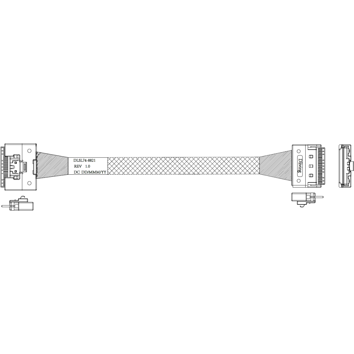 Кабель DiliVing DLSL74-8821