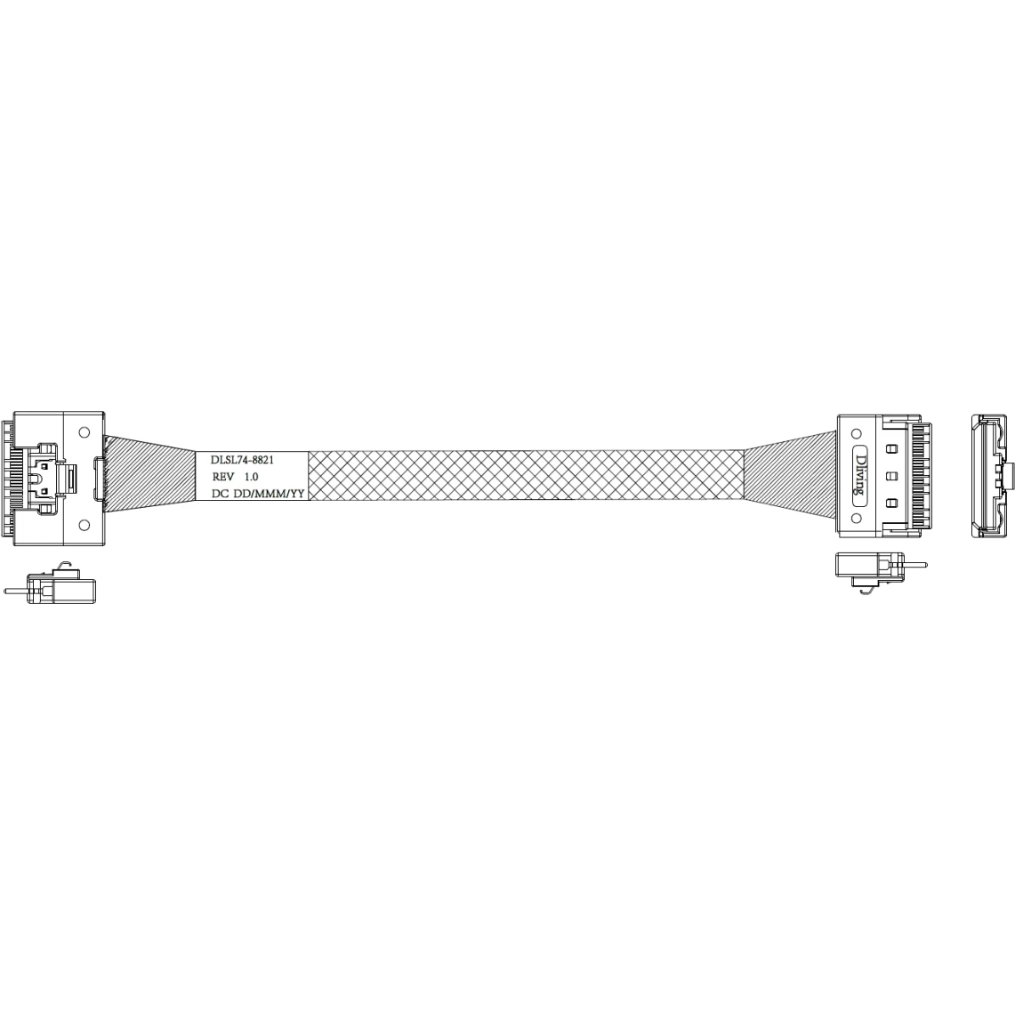 Кабель DiliVing DLSL74-8821