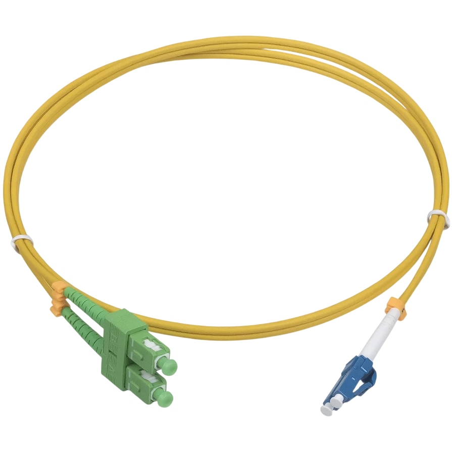 Патч-корд Cabeus FOP(d)-9-LC/APC-SC/UPC-20m, 20м