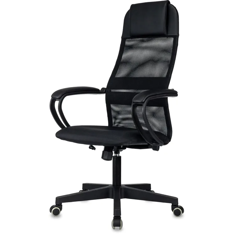 Офисное кресло Бюрократ CH-NOVA Black - фото 4