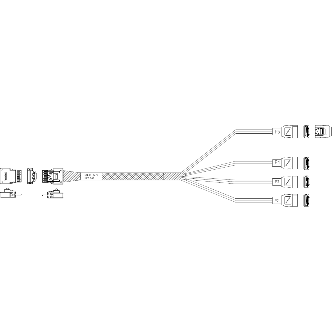 Кабель Amphenol RSL38-1277