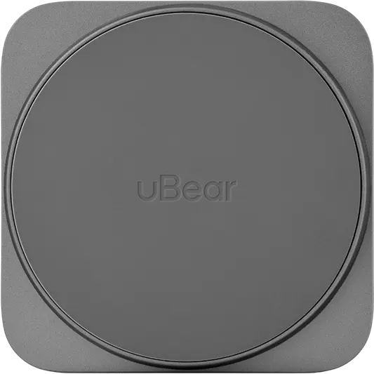 Беспроводное зарядное устройство uBear Balance Slim Grey - WL24SG31BS-AW - фото 5