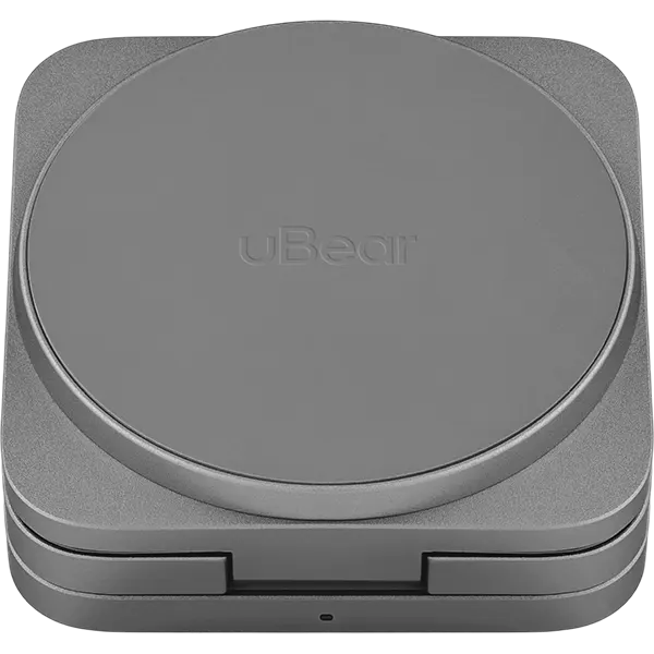 Беспроводное зарядное устройство uBear Balance Slim Grey - WL24SG31BS-AW - фото 6