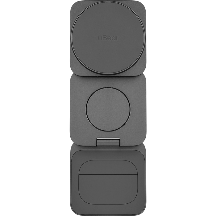 Беспроводное зарядное устройство uBear Balance Slim Grey - WL24SG31BS-AW - фото 7