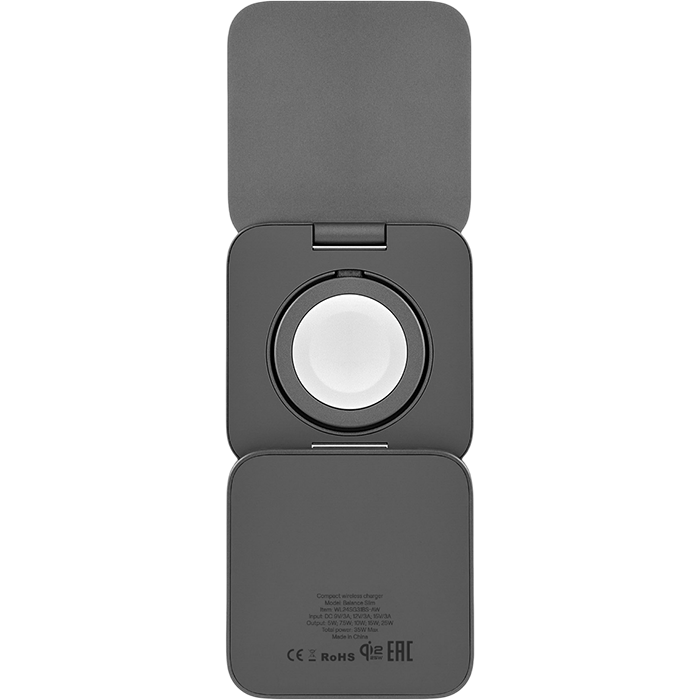 Беспроводное зарядное устройство uBear Balance Slim Grey - WL24SG31BS-AW - фото 8