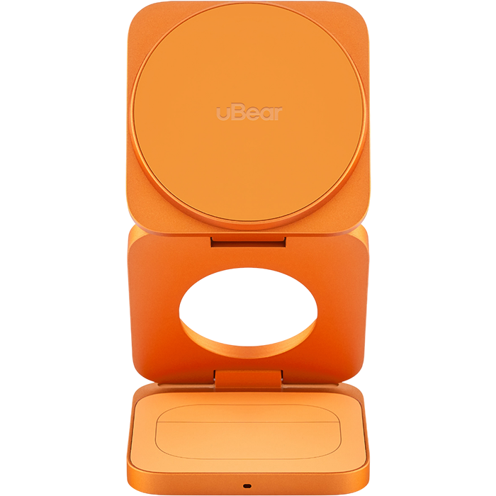 Беспроводное зарядное устройство uBear Balance Slim Orange - WL24CO31BS-AW - фото 2