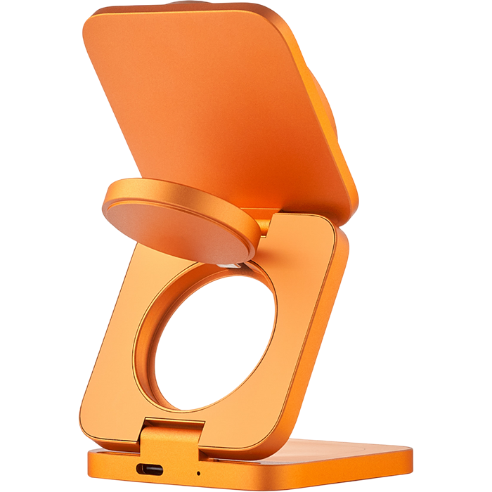 Беспроводное зарядное устройство uBear Balance Slim Orange - WL24CO31BS-AW - фото 3
