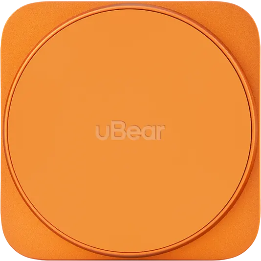 Беспроводное зарядное устройство uBear Balance Slim Orange - WL24CO31BS-AW - фото 5