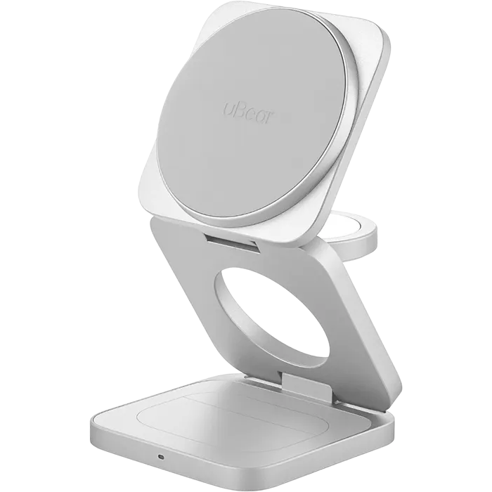 Беспроводное зарядное устройство uBear Balance Slim Silver