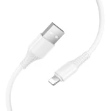 Кабель USB - Lightning, 1м, HOCO X120 White (6942007658874)